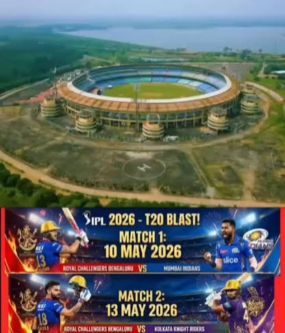 रायपुर में MI और RCB की भिड़ंत से पहले बढ़ा रोमांच, खिलाड़ियों ने मैदान पर बहाया पसीना