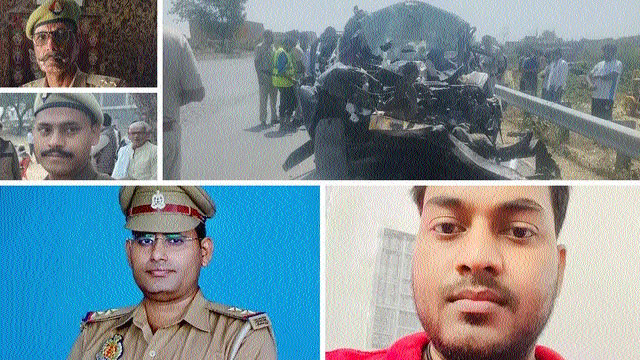 केएमपी पर भीषण हादसे में बुझे 5 घरों के चिराग, कार से शव निकालने में लग गए दो घंटे, नजारा देख सहमा हर कोई